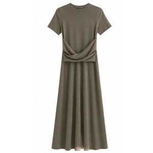 Osklen Gola Eco Dress in Fern Green